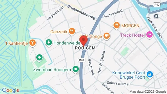 Apartments for rent i Stad Gent - kort over placeringen