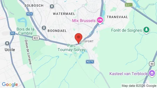 Apartments for rent in Brussels Watermaal-Bosvoorde - Photo from Google Street View