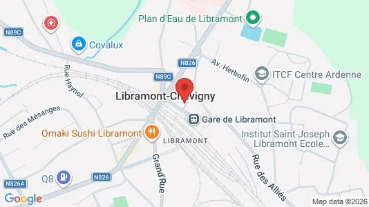 Apartments for rent in Libramont-Chevigny - Photo from Google Street View