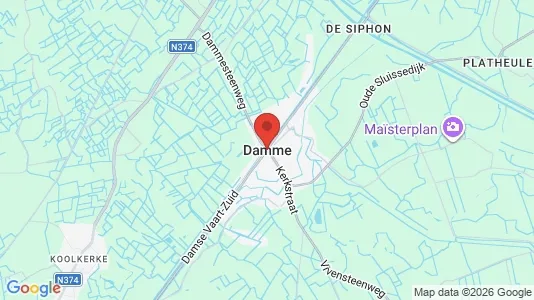 Houses for rent in Damme - Photo from Google Street View