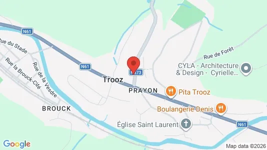 Apartments for rent in Trooz - Photo from Google Street View