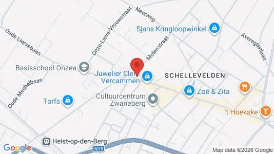 Apartments for rent i Heist-op-den-Berg - kort over placeringen