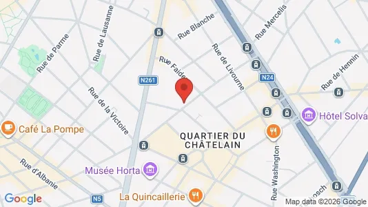 Apartments for rent in Brussels Sint-Gillis - Photo from Google Street View