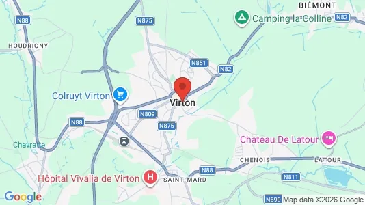 Houses for rent in Virton - Photo from Google Street View