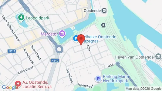 Apartments for rent in Oostende - Photo from Google Street View