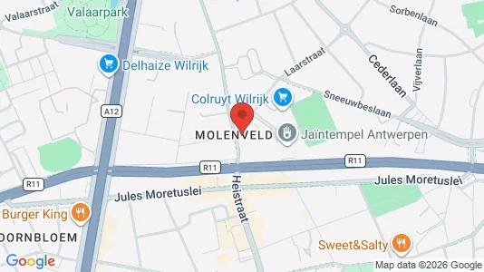 Apartments for rent i Antwerp Wilrijk - kort over placeringen