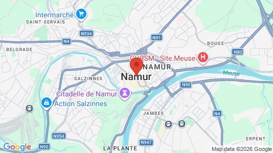 Apartments for rent in Namen - Photo from Google Street View