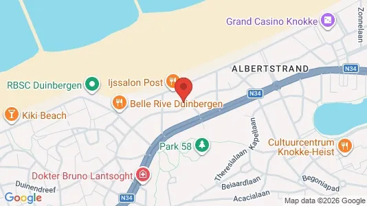 Apartments for rent i Knokke-Heist - kort over placeringen