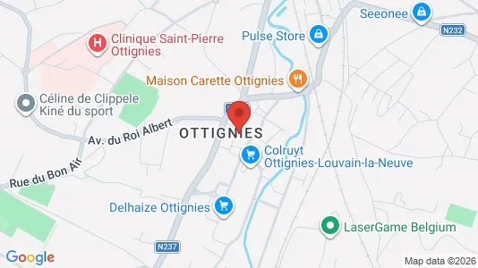 Apartments for rent in Ottignies-Louvain-la-Neuve - Photo from Google Street View