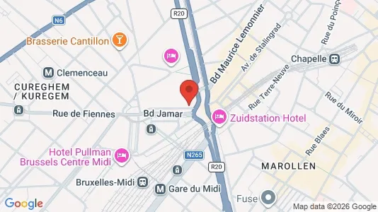 Apartments for rent in Brussels Sint-Gillis - Photo from Google Street View