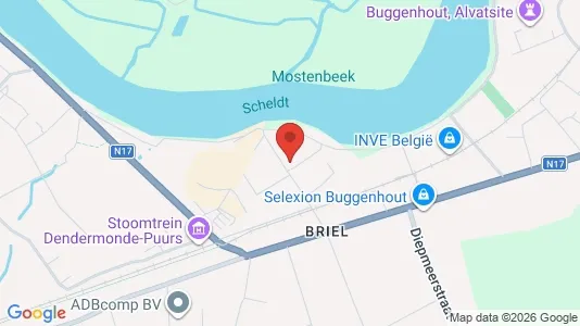 Apartments for rent i Dendermonde - kort over placeringen