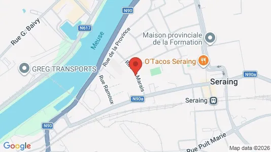 Apartments for rent in Seraing - Photo from Google Street View