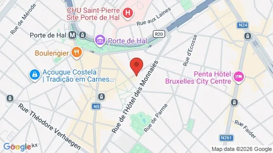 Apartments for rent in Brussels Sint-Gillis - Photo from Google Street View