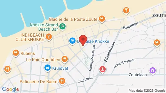 Apartments for rent in Knokke-Heist - Photo from Google Street View