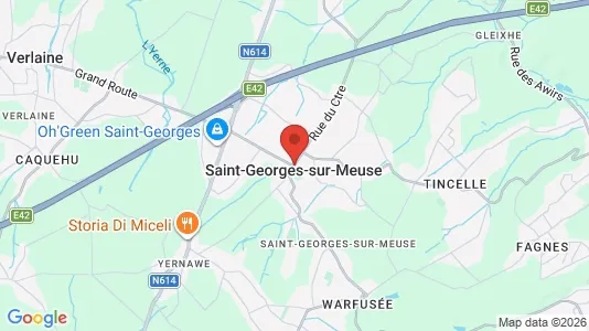 Houses for rent in Saint-Georges-sur-Meuse - Photo from Google Street View