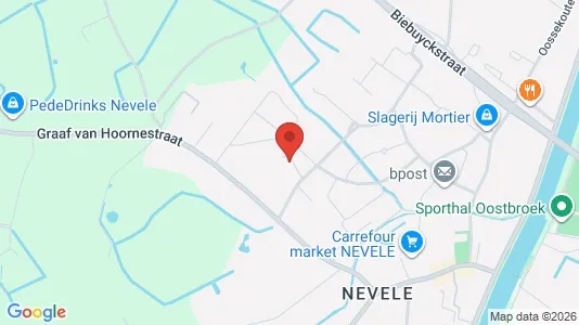 Apartments for rent i Deinze - kort over placeringen