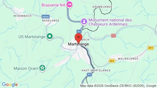Houses for rent in Martelange - Photo from Google Street View