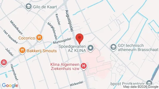 Apartments for rent i Brasschaat - kort over placeringen