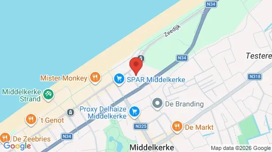 Apartments for rent in Middelkerke - Photo from Google Street View