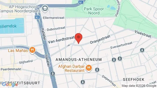 Apartments for rent i Stad Antwerp - kort over placeringen
