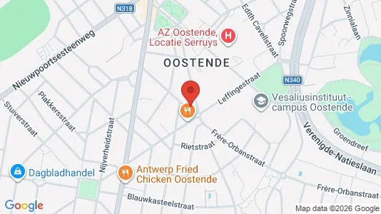 Apartments for rent in Oostende - Photo from Google Street View