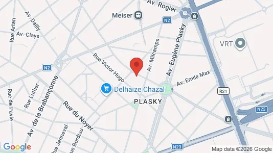 Apartments for rent i Brussels Schaarbeek - kort over placeringen
