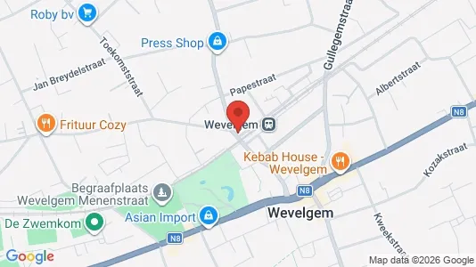 Apartments for rent in Wevelgem - Photo from Google Street View