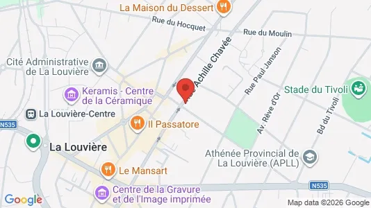 Apartments for rent in La Louvière - Photo from Google Street View