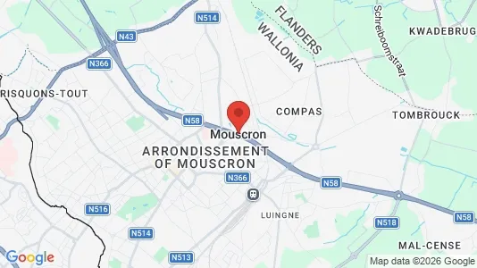 Houses for rent in Moeskroen - Photo from Google Street View