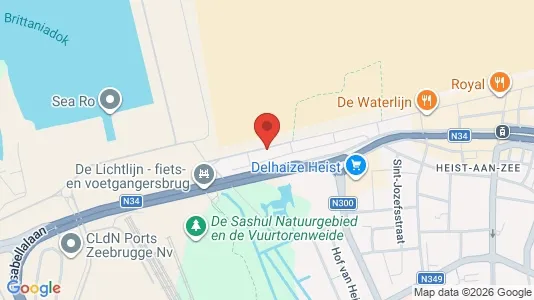 Apartments for rent in Knokke-Heist - Photo from Google Street View