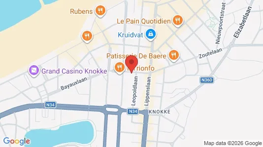 Apartments for rent in Knokke-Heist - Photo from Google Street View