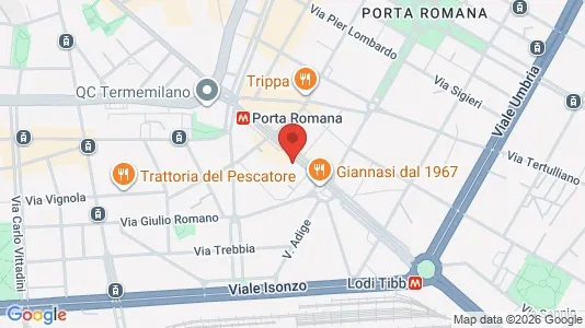 Apartments for rent i Milano Zona 4 - Vittoria, Forlanini - kort over placeringen