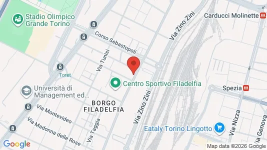 Rooms for rent i Turin - kort over placeringen