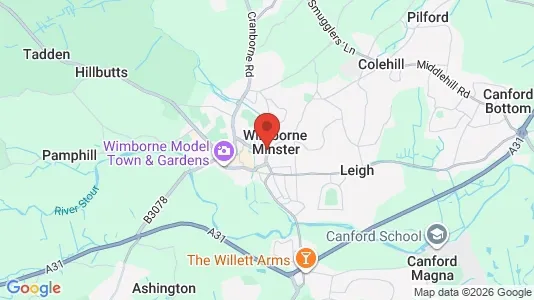 Apartments for rent in Wimborne - Dorset - Photo from Google Street View