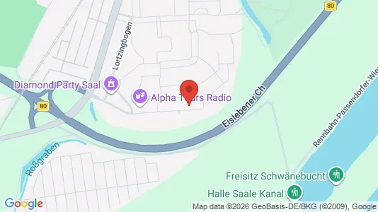 Apartments for rent in Halle (Saale) - Photo from Google Street View