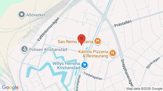 Apartments for rent in Kristianstad - Photo from Google Street View
