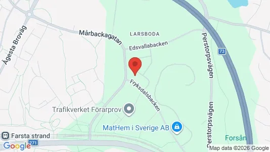 Apartments for rent i Stockholm South - kort over placeringen
