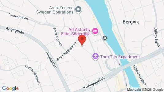 Apartments for rent i Södertälje - kort over placeringen
