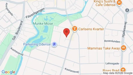 Apartments for rent in Odense C - Photo from Google Street View
