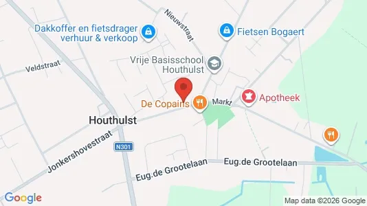 Apartments for rent in Houthulst - Photo from Google Street View