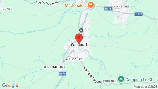 Apartments for rent in Walcourt - Photo from Google Street View