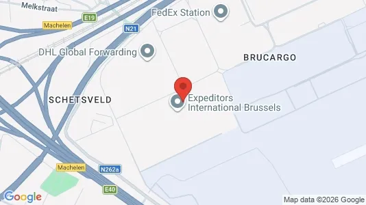 Apartments for rent i Machelen - kort over placeringen