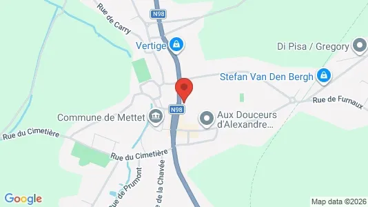 Apartments for rent in Mettet - Photo from Google Street View