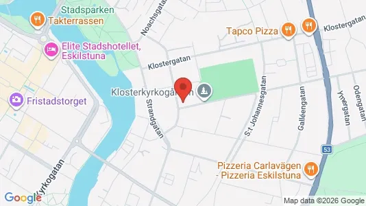 Apartments for rent i Eskilstuna - kort over placeringen