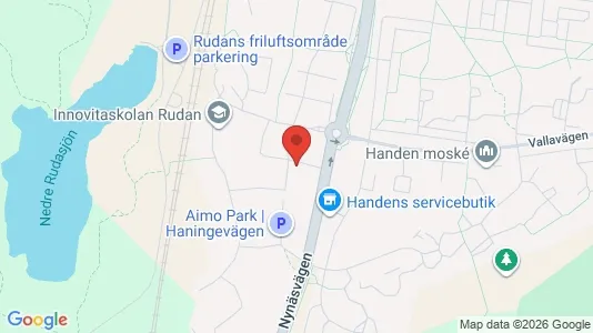 Apartments for rent i Haninge - kort over placeringen