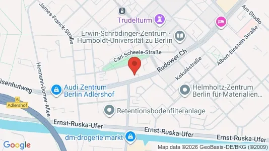 Apartments for rent i Berlin Treptow-Köpenick - kort over placeringen