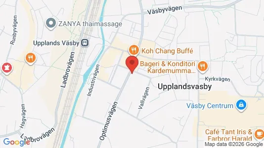 Apartments for rent i Upplands Väsby - kort over placeringen