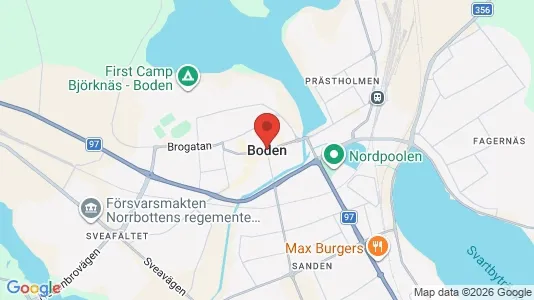 Houses for rent in Boden - Photo from Google Street View