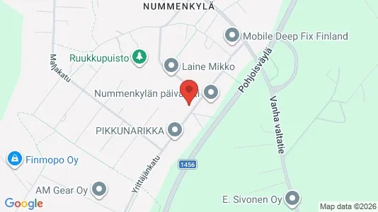 Apartments for rent i Järvenpää - kort over placeringen