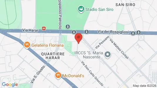 Rooms for rent i Milano Zona 7 - Baggio, De Angeli, San Siro - kort over placeringen